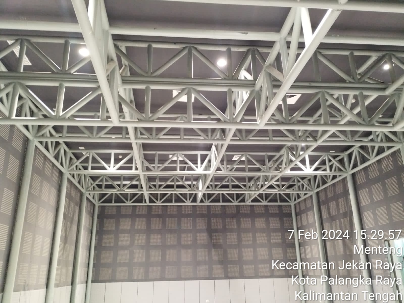 Proyek Struktur Baja Studio TVRI Kalimantan Tengah 2