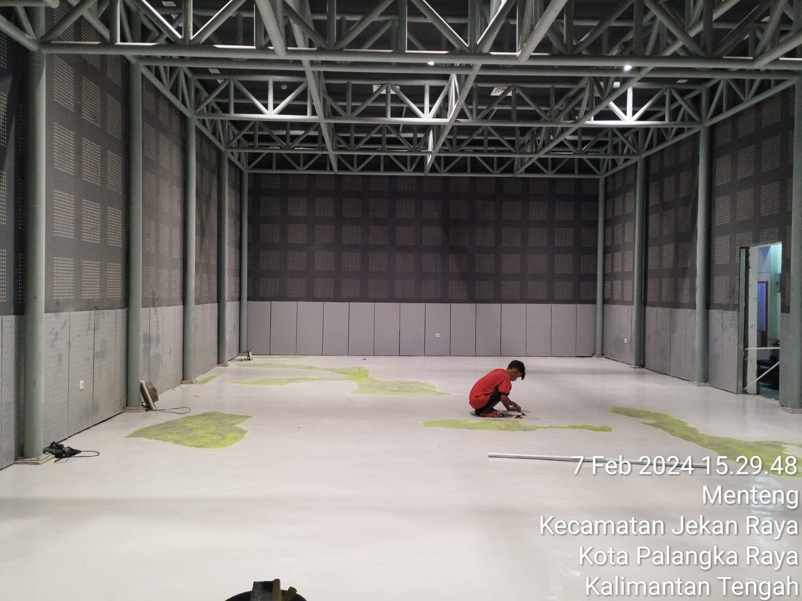 Proyek Struktur Baja Studio TVRI Kalimantan Tengah 3